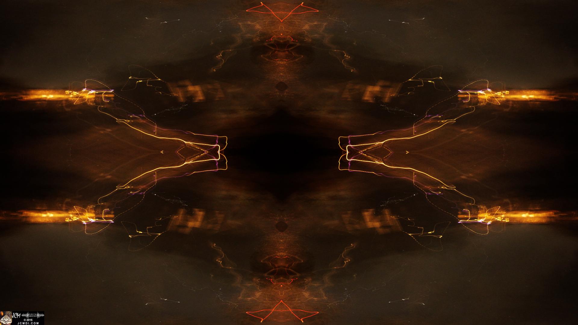 Lovejoy comet nght starspin hero4 quadroscopic image